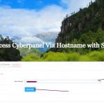 Access Cyberpanel Via Hostname with SSL- Issue SSL for Hostname