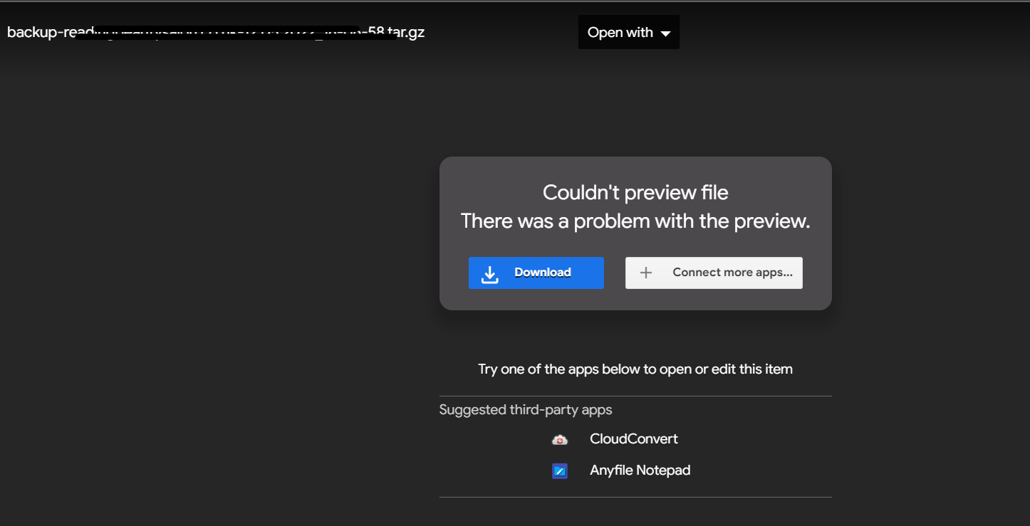 How to restore website backup in Cyberpanel? - Solveddoc