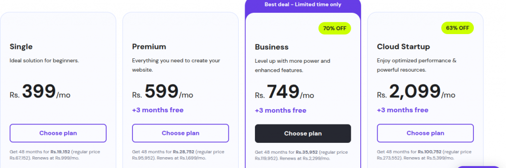 choose the best hosting
