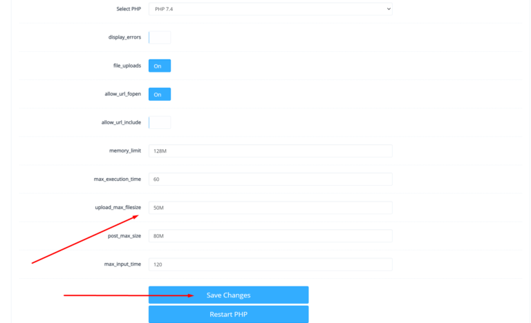 how-to-change-upload-limit-on-cyberpanel-solveddoc